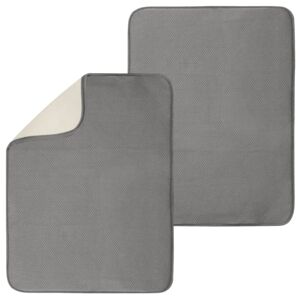DRYING MAT SINK XL PEWTER/IVORY DRYING MAT SINK XL PEWTER/IVORY